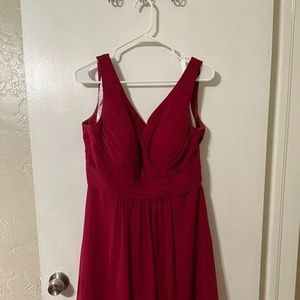Azazie Grace Burgundy A12